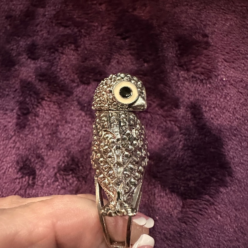 Silver Owl Ring - image 4